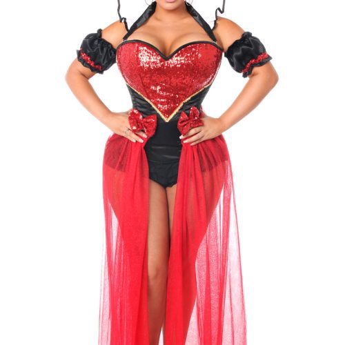 TopDrawer6PCSexyFairytaleRedQueenCostume